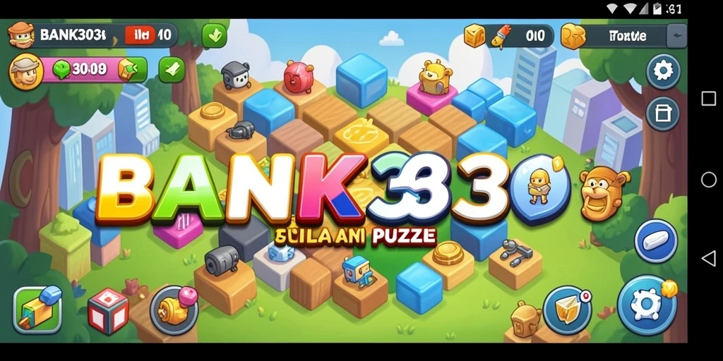 Tangkapan layar BANK303 menampilkan tantangan seru dalam permainan Puzzle.