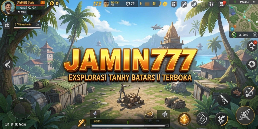 Tampilan gameplay menarik dalam dunia Open World JAMIN777.