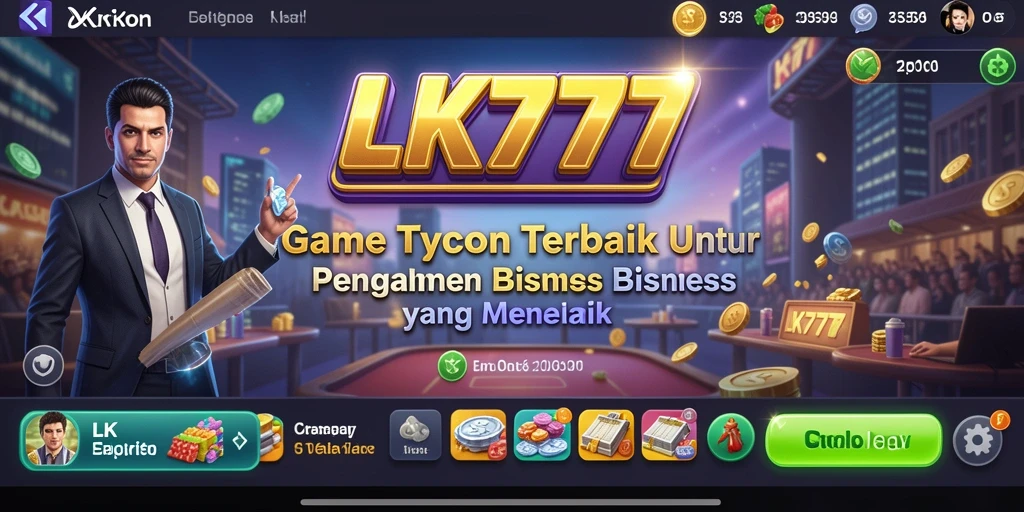 Tampilkan gameplay LK777 yang menantang di dunia Tycoon.