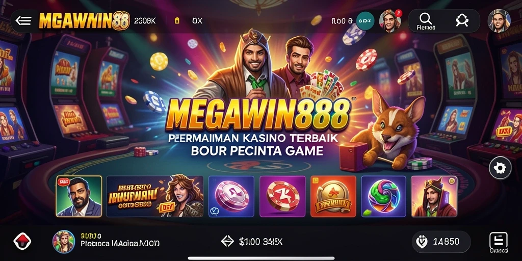Tampilan gameplay MEGAWIN888 yang menarik dan mendebarkan.