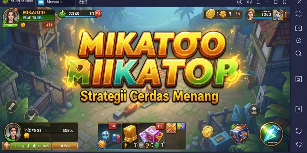 Tampilan gameplay MIKATOTO yang mendebarkan dan penuh strategi.