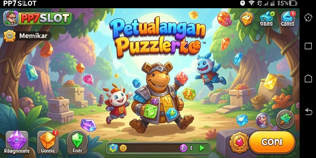 Tampilan gameplay PP7SLOT yang seru dan menantang.